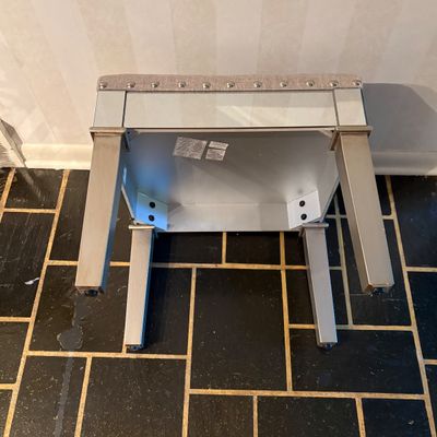 Mirrored Vanity Stool (MBB-SF)