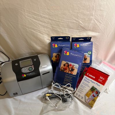 EPSON PictureMate Personal PhotoLab & Photo Paper (D-SF)