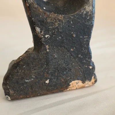 Antique National Foundry Cast Iron Owl Doorstop (LR-JS)