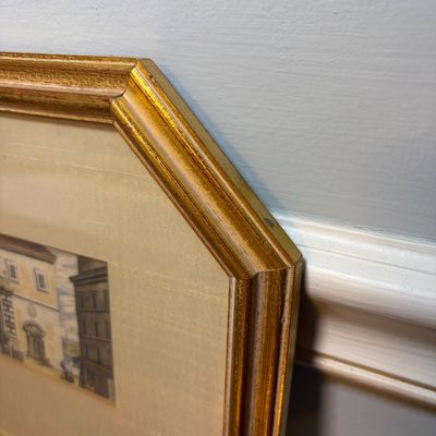 Three Pairs of Framed Architectural Prints (BR1-BC)