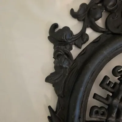 Cast Iron Door Blessing (LR-JS)