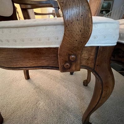 Six Cane and Wood Dining Room Chairs (DR-BC)