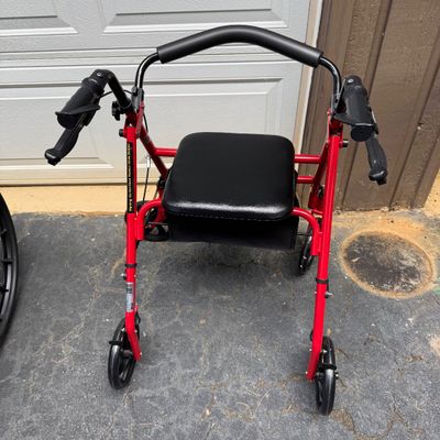 Two Drive Rollators and Wheelchair (G-SS)
