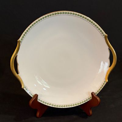 Tressemanes & Vogt Limoges Green Leaf China Pieces (D-SF)