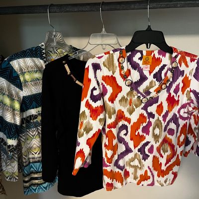 Ruby Rd. Petite S-L Ladies Tops (BR1-KA)