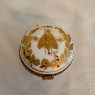 Four Hand-Painted Porcelain Trinket Boxes by Herend & More (LR-JS)