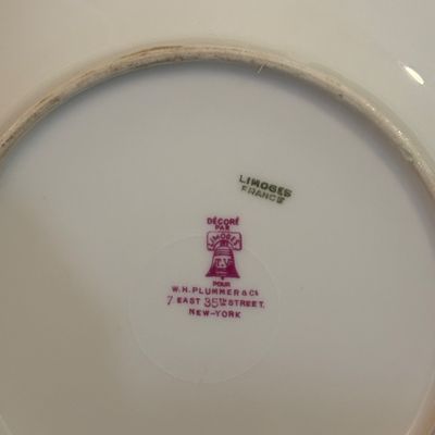 Tressemanes & Vogt Limoges Green Leaf China Pieces (D-SF)