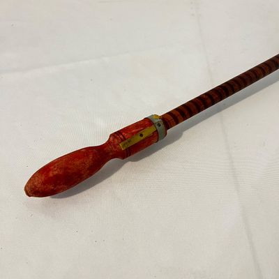 Hand Painted Asian Trunk & Parasol (K-KA)