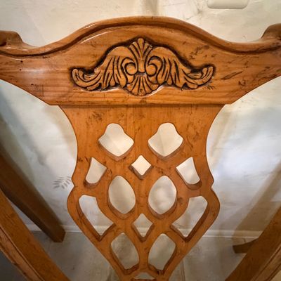 Four Chippendale Style Chairs with Claw Feet (K-BC)