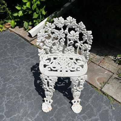 Cast Iron Grapevine Garden Chairs & Table Set (DG-KA)