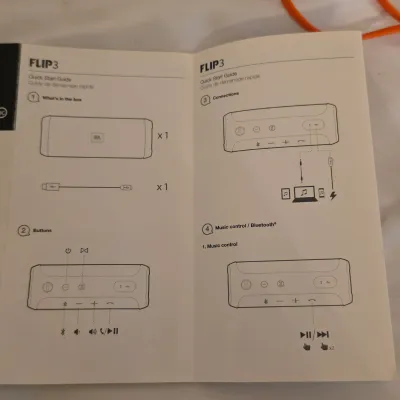 JBL Flip 3 Bluetooth Speaker (LR-JS)
