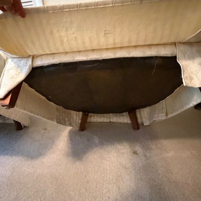 Two Tufted Back Upholstered Armchairs (BR2- BC)