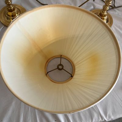 Pair of Baldwin Brass Base Table Lamps (LR-JS)