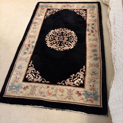 3' x 5' Chinese Style Medallion Wool Rug (BR2-BC)