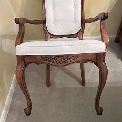 Six Cane and Wood Dining Room Chairs (DR-BC)