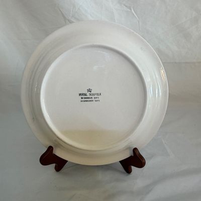Royal Norfolk and Allied Designs Painted Dishes & More Colorful Dishware (K-BC)