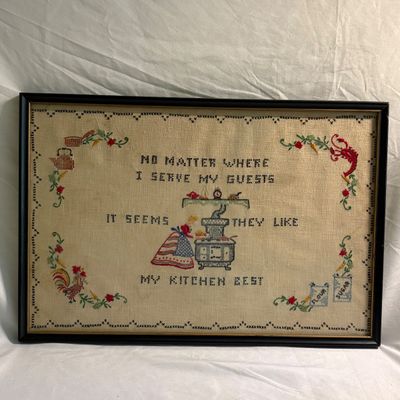 Collection of Needlepoint Art (LR-SF)