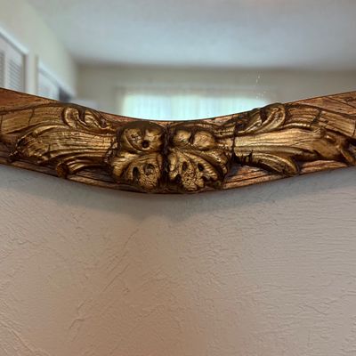 Gilt Oak Leaf Mirror (BR2-BC)