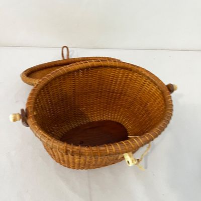 1978 Jose Formoso Reyes Nantucket "Friendship" Basket Purse (K-KA)