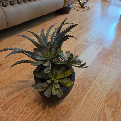 Five Potted Artificial Plants (D-JS)