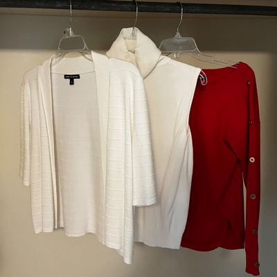 Kim Roger's, Alfred Dunner, St John's Bay & More S-L Ladies Knit Tops (BR1-KA)