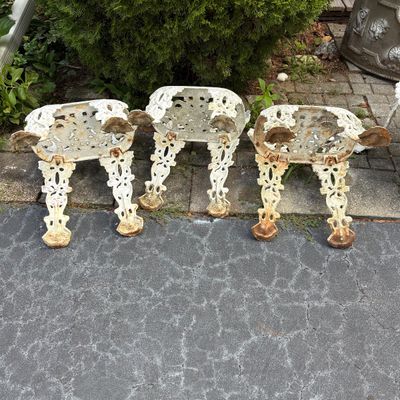 Cast Iron Grapevine Garden Chairs & Table Set (DG-KA)