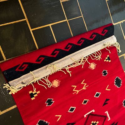 Hand Woven Zapotec Hanging Textile Art (LR-KA)