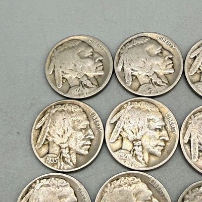 LOT 42: Antique / Vintage US Coins Buffalo Nickels (45)