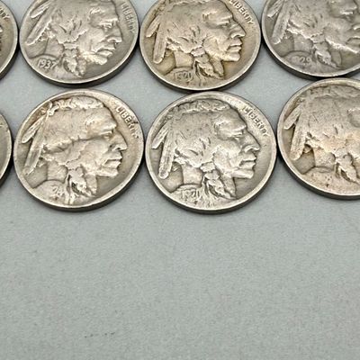 LOT 42: Antique / Vintage US Coins Buffalo Nickels (45)