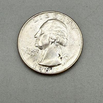 LOT 35: Vintage Silver U.S. Coins - 1967 Kennedy Half (40%), 1961 Quarter, Mercury Dimes and More