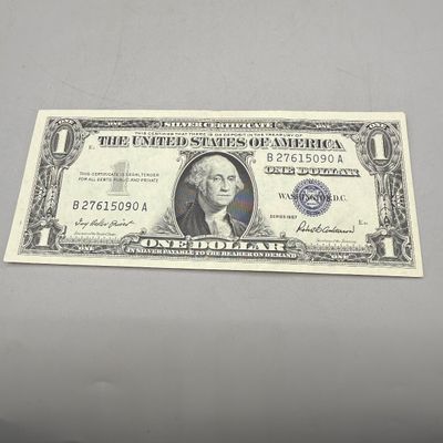 LOT 30: One Dollar Silver Certificates (10) Series 1957