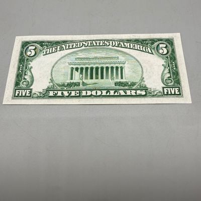 LOT 31: Five Dollar Silver Certificates (5) Series 1934 A