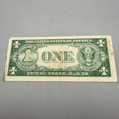 LOT 27: One Dollar Silver Certificates (9) Series 1957, 1957 B, 1935, 1935 G