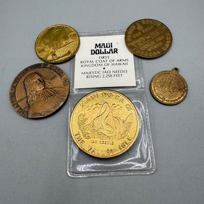 LOT 40: Collection of Vintage Tokens / Medallions