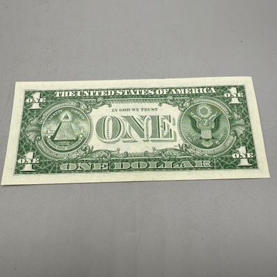 LOT 24: One Dollar Silver Certificates (10) Series 1957