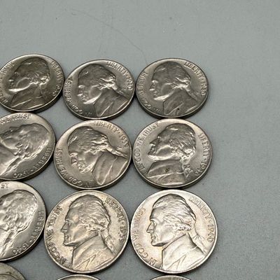 LOT 43: Collection of Jefferson Nickels - 1939 and 1940