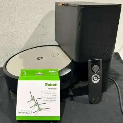 IRobot Roomba J7+ (7550) W/ Base, Remote, & Brushes