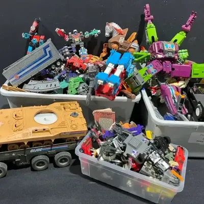 Vintage GI Joe, Transformers, Vehicles + More Mystery Lot