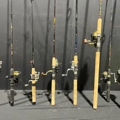 Open Face Cast Reels Mystery Lot