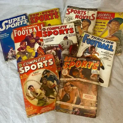 1940s-50s Sports Story Magazines 