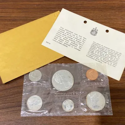 1967 Canadian Centennial 6-Coin Set