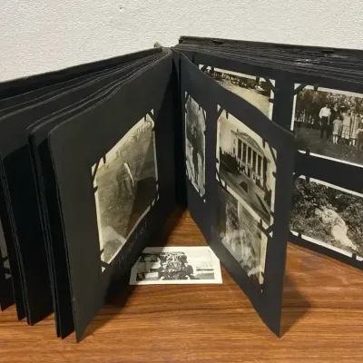 Antique Photo Album 