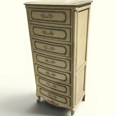 Vintage Drexel Touraine French Provincial Lingerie Chest