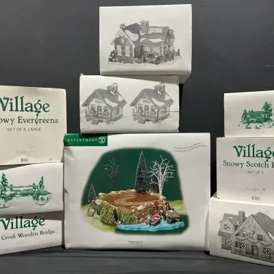 Dept 56 Sounds Of The North Woods + Fishing, Hunting & More 