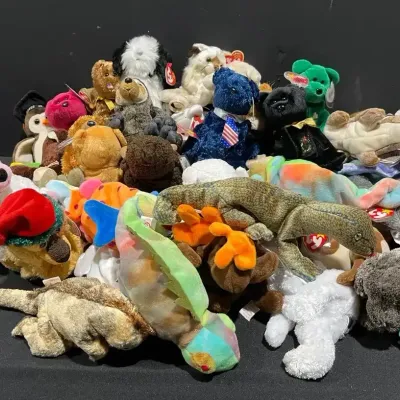 50+ Vintage Beanie Babies Mystery Lot