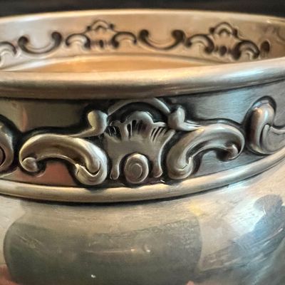 Gorham Sterling Silver Sugar Bowl and Creamer Set (DR-RG)