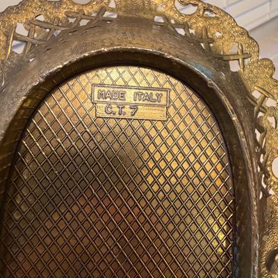 Ornate Gold and Stone Plant Stand and More (O-BC)