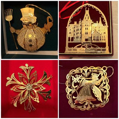 Danbury Mint, Biltmore Estate and More Christmas Ornaments (O-BC)