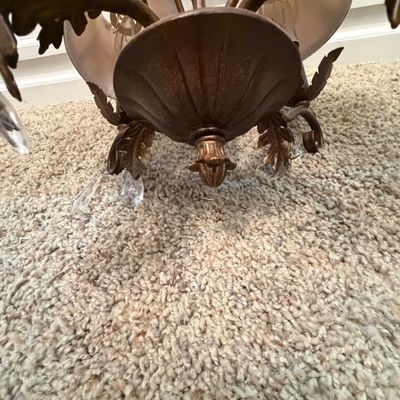 Small Bronze Chandelier (LR-BC)