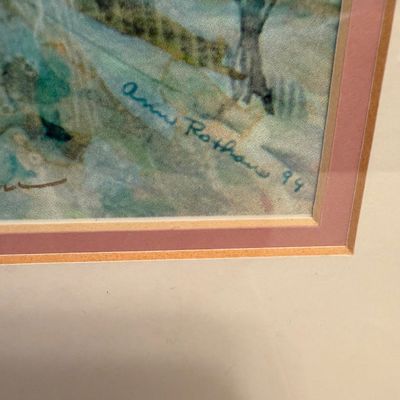 “Virgin Forest” Signed Print by Ann L Rothan (O-BC)